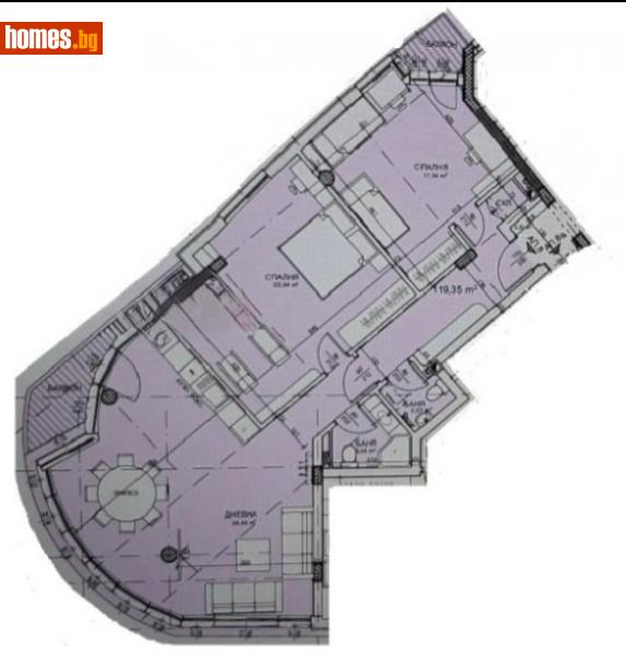 Тристаен, 138m² - Жк. Лозенец, София - Апартамент за продажба - Азмар имоти - 116795981