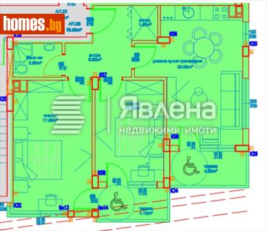Тристаен, 99m² - Апартамент за продажба - 116809059