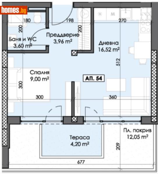 Двустаен, 64m² - Жк. Тракия, Пловдив - Апартамент за продажба - Deluxe Homes - 116830266