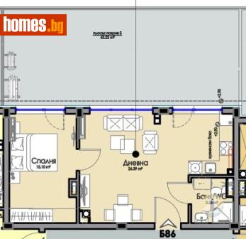 Двустаен, 99m² - Апартамент за продажба - 116832612