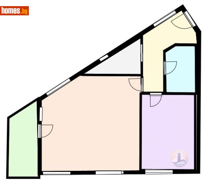 Двустаен, 88m² -  Сарафово, Бургас - Апартамент за продажба - Рeалина Бургас - 116832613