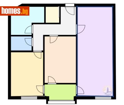 Тристаен, 106m² - Апартамент за продажба - 116832614