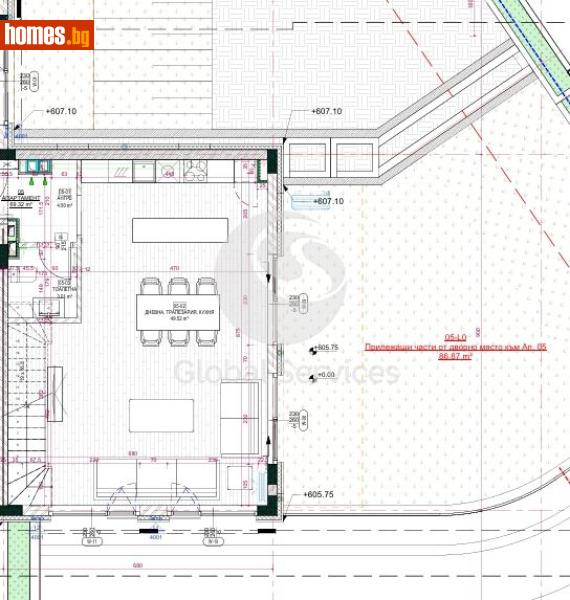 Мезонет, 137m² - Жк. Лозенец, София - Апартамент за продажба - Глобъл Сървисиз ООД - 116843776