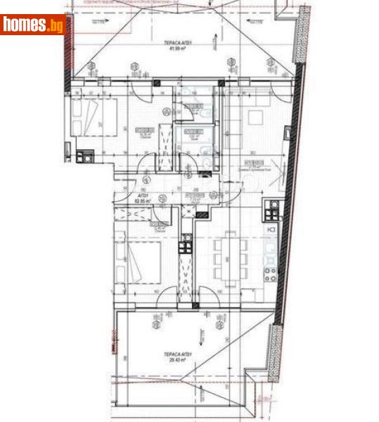 Тристаен, 180m² - Жк. Овча Купел 2, София - Апартамент за продажба - Глобъл Сървисиз ООД - 116844372