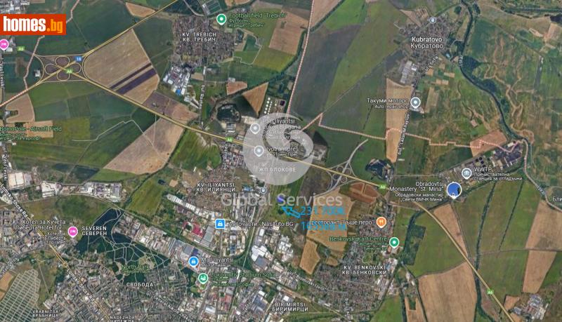 Парцел, 1655m² -  Военна Рампа, София - Парцел за продажба - Глобъл Сървисиз ООД - 116846414