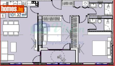 Тристаен, 128m² - Апартамент за продажба - 116850737