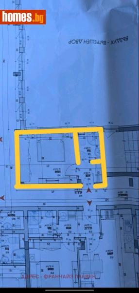 Едностаен, 25m² - Жк. Дружба 2, Плевен - Апартамент за продажба - Адрес Плевен - 116869338