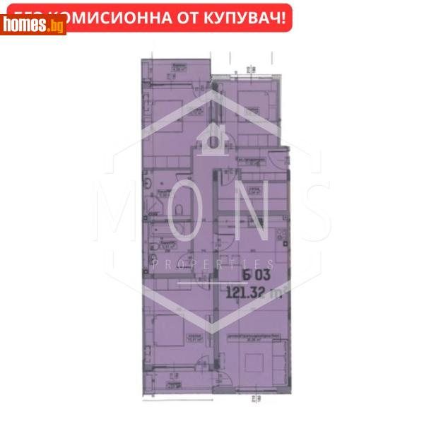 Четиристаен, 134m² - Жк. Бузлуджа, Велико Търново - Апартамент за продажба - МОНС ПРОПЪРТИС - 116873589