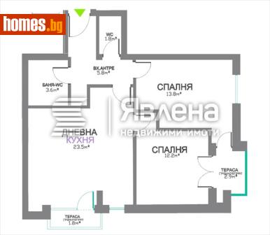 Тристаен, 100m² - Апартамент за продажба - 116876867