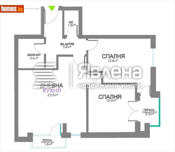Тристаен, 100m² - Кв. Каменица , Пловдив - Апартамент за продажба - ЯВЛЕНА - 116876867