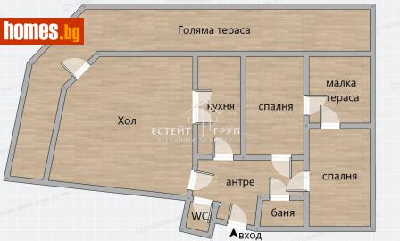 Тристаен, 142m² - Апартамент за продажба - 116904971