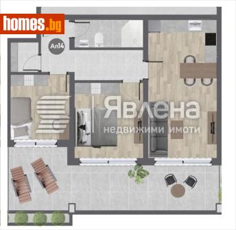 Тристаен, 112m² - Апартамент за продажба - 116935683