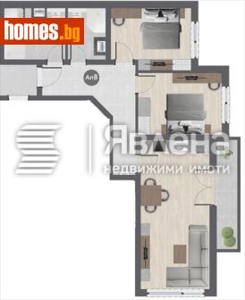 Тристаен, 104m² - Апартамент за продажба - 116935689