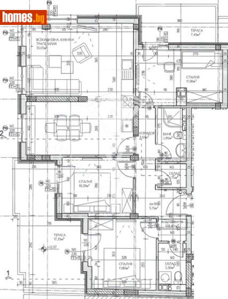 Четиристаен, 156m² - Жк. Младежки хълм, Пловдив - Апартамент за продажба - 33 Realty - 116949637