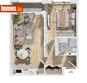 Двустаен, 74m² - Апартамент за продажба - 116955819