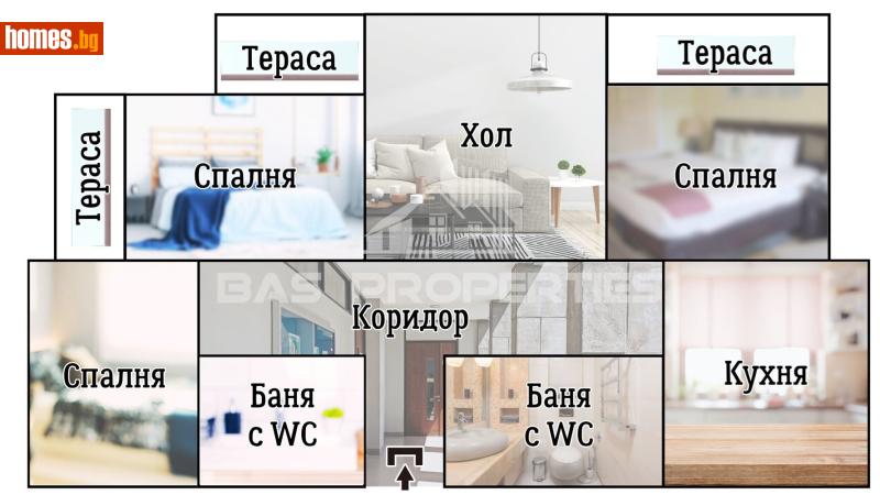 Четиристаен, 119m² - Жк. Света Троица, София - Апартамент за продажба - BasProperties - 116959636