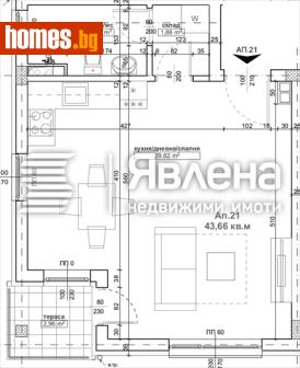 Едностаен, 53m² - Апартамент за продажба - 117011557