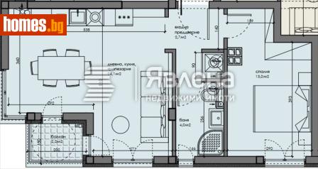 Двустаен, 69m² - Апартамент за продажба - 117011615