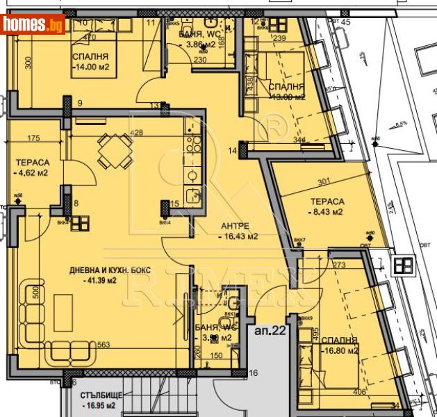 Четиристаен, 164m² - Жк. Христо Смирненски, Пловдив - Апартамент за продажба - Римекс Имоти - 117022952