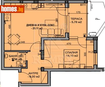 Двустаен, 73m² - Апартамент за продажба - 117022954