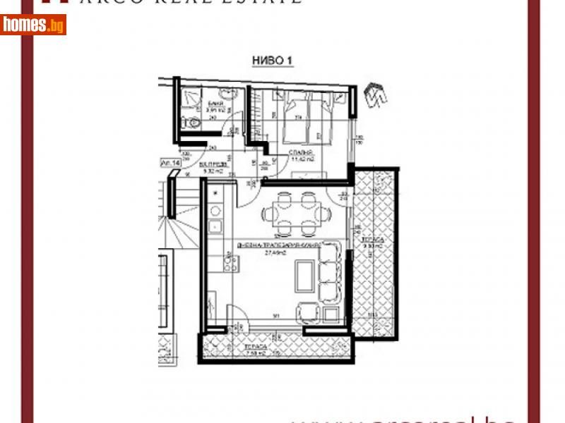 Тристаен, 198m² - Жк. Зона Б5, София - Апартамент за продажба - Arco Real Estate - 117036765