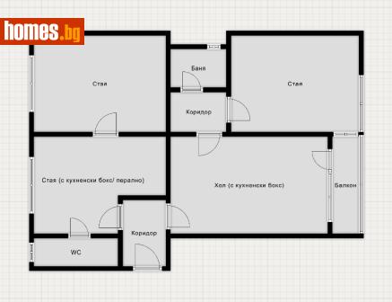 Четиристаен, 100m² - Апартамент за продажба - 117051831