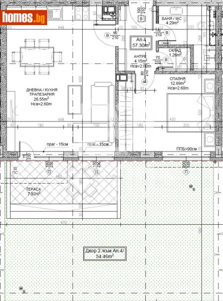 Двустаен, 69m² - Жк. Дружба 2, София - Апартамент за продажба - Примо Плюс - 117097143