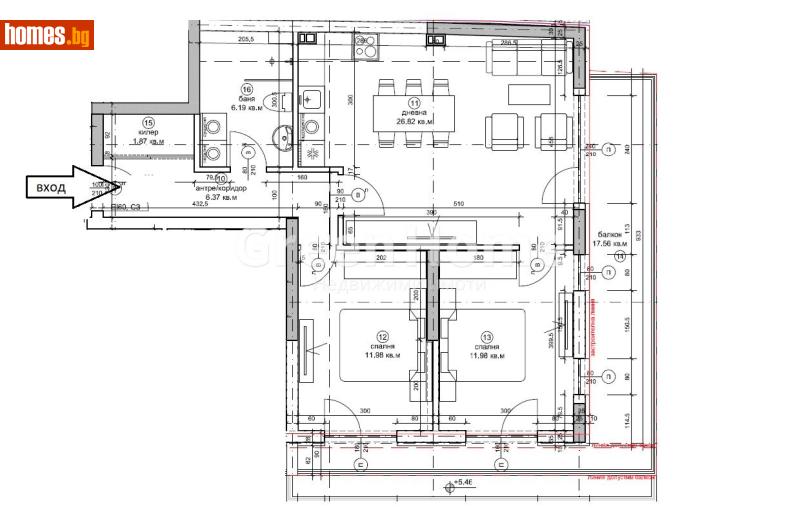 Тристаен, 11044m² -  Окръжна Болница, Варна - Апартамент за продажба - Green Home - 117115745