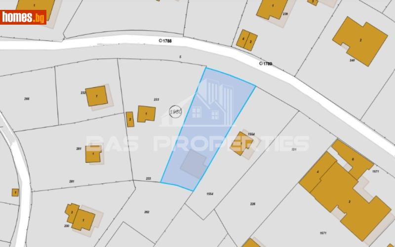 Парцел, 808m² -  Драгалевци, София - Парцел за продажба - BasProperties - 117134579