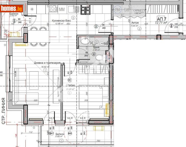 Двустаен, 83m² - Жк. Слатина, София - Апартамент за продажба - МИРЕЛА - 117167691
