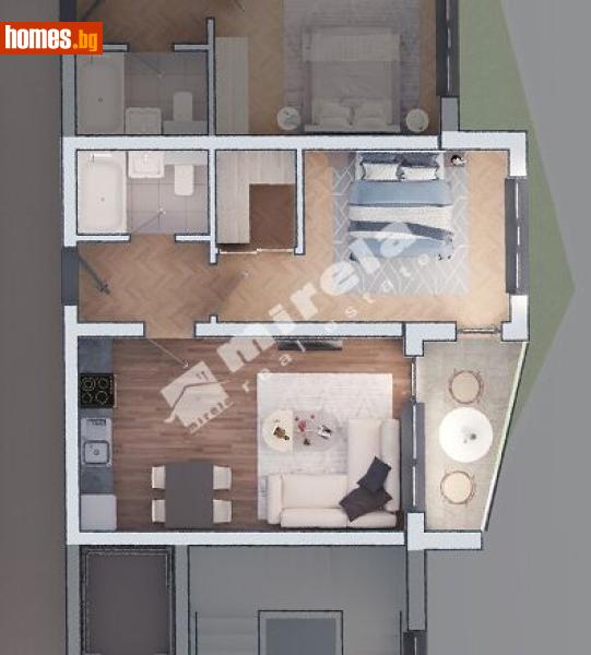 Двустаен, 73m² - София, София - град - Апартамент за продажба - МИРЕЛА - 117167711