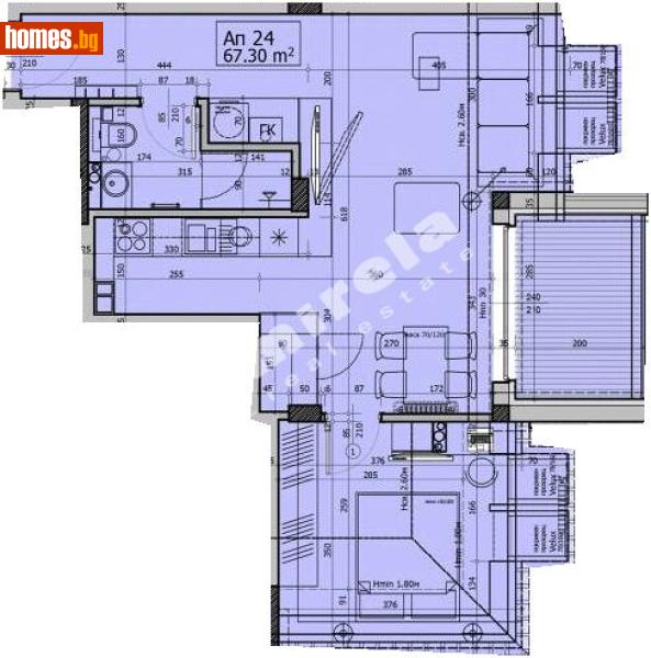 Двустаен, 84m² - Кв. Павлово, София - Апартамент за продажба - МИРЕЛА - 117167715