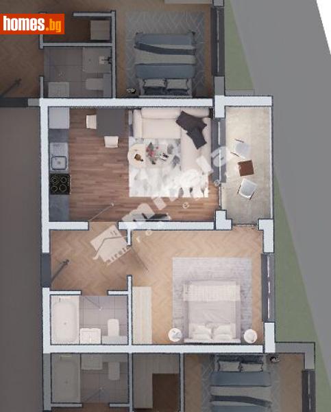 Двустаен, 68m² - София, София - град - Апартамент за продажба - МИРЕЛА - 117167935