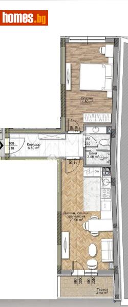 Двустаен, 70m² - София, София - град - Апартамент за продажба - МИРЕЛА - 117168806