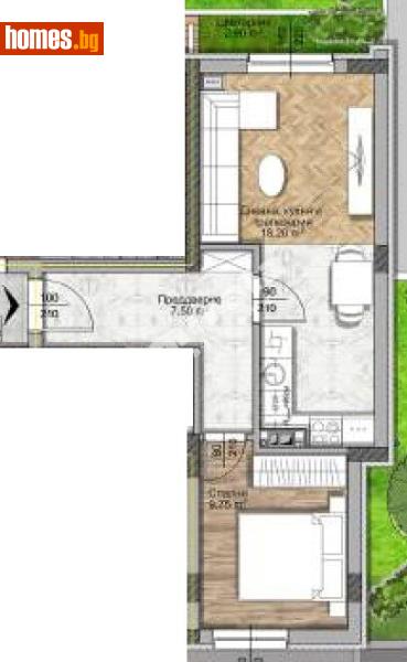 Двустаен, 63m² - София, София - град - Апартамент за продажба - МИРЕЛА - 117168822