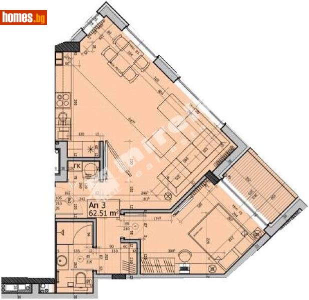 Двустаен, 78m² - Кв. Павлово, София - Апартамент за продажба - МИРЕЛА - 117169467