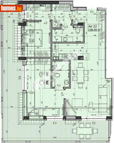 Тристаен, 172m² - Кв. Павлово, София - Апартамент за продажба - МИРЕЛА - 117169578