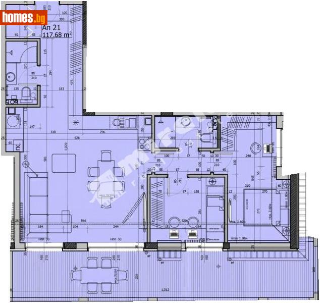 Тристаен, 146m² - Кв. Павлово, София - Апартамент за продажба - МИРЕЛА - 117169610