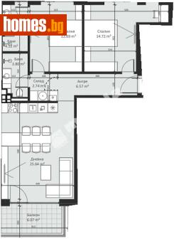 Тристаен, 109m² - Апартамент за продажба - 117170463