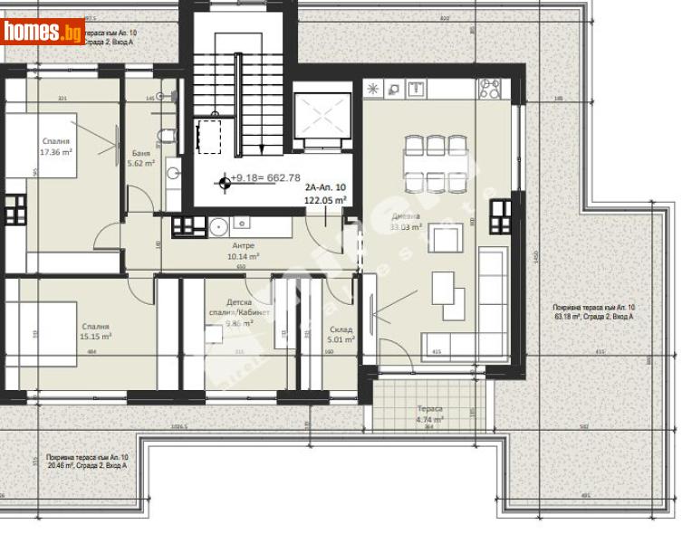 Четиристаен, 140m² - Кв. Малинова Долина, София - Апартамент за продажба - МИРЕЛА - 117170516