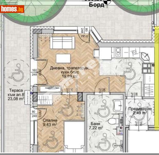 Двустаен, 56m² - София, София - град - Апартамент за продажба - МИРЕЛА - 117170547