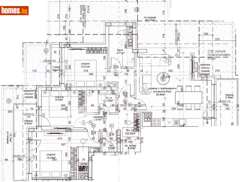 Четиристаен, 137m² - Кв. Горна Баня, София - Апартамент за продажба - МИРЕЛА - 117171052