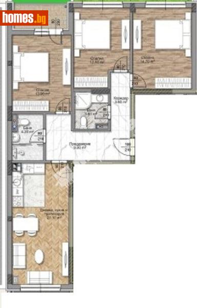 Четиристаен, 121m² - София, София - град - Апартамент за продажба - МИРЕЛА - 117171158