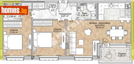 Тристаен, 100m² - Апартамент за продажба - 117171520