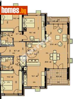 Четиристаен, 179m² - Апартамент за продажба - 117172741
