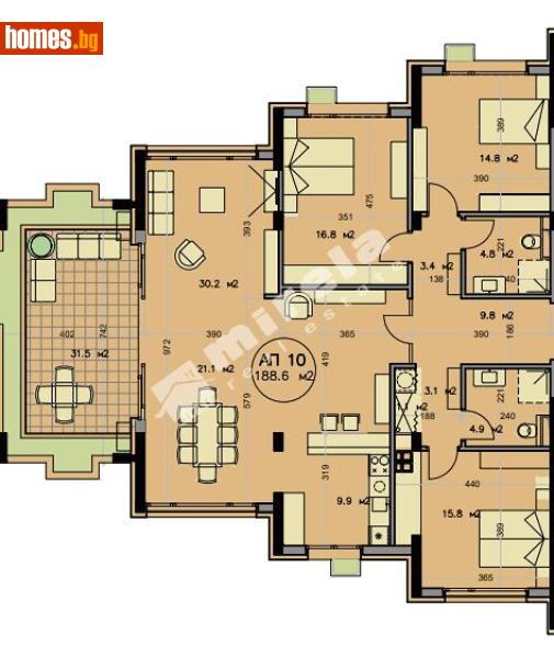 Четиристаен, 211m² - Кв. Горна Баня, София - Апартамент за продажба - МИРЕЛА - 117172745