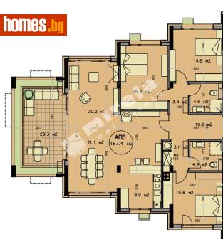 Четиристаен, 209m² - Апартамент за продажба - 117172749