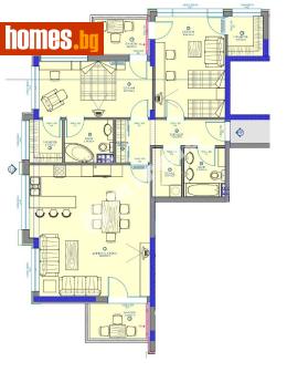 Тристаен, 158m² - Апартамент за продажба - 117172906