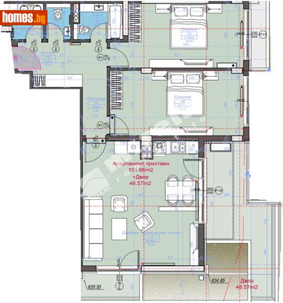 Тристаен, 117m² - Кв. Бояна, София - Апартамент за продажба - МИРЕЛА - 117172966