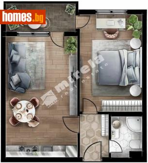 Двустаен, 65m² - Апартамент за продажба - 117173016